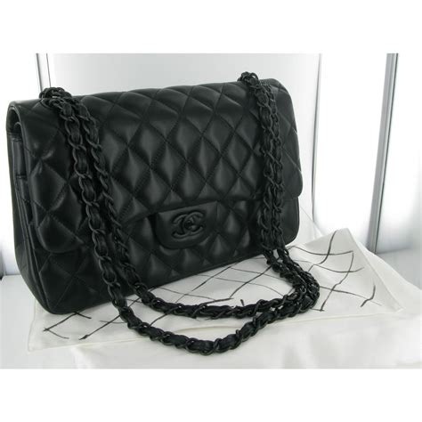 chanel black on black bag|chanel bag shop online.